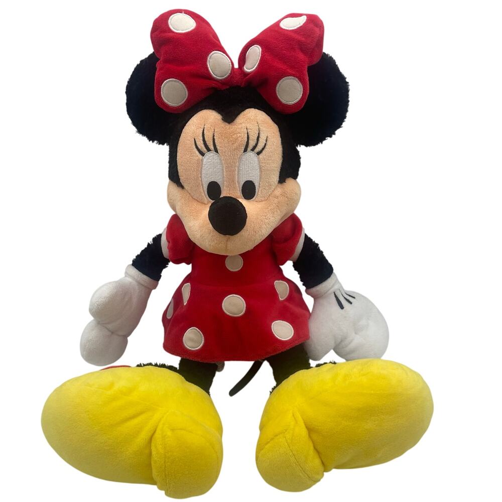 Minnie Mouse Disney Plush Stuffed Animal Kids Girls Polka Dot
